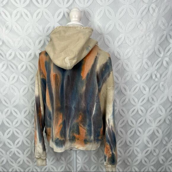 JOHN ELLIOTT Alma Oversized Hoodie Volcano Tie Dye Size S NWT $495 - Picture 10 of 13